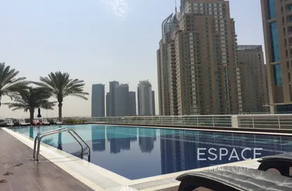 Apartment - 1 Bedroom - 2 Bathrooms for sale in MAG 218 - Dubai Marina - Dubai