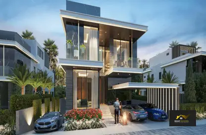 Villa - 6 Bedrooms - 7 Bathrooms for sale in Venice - Damac Lagoons - Dubai