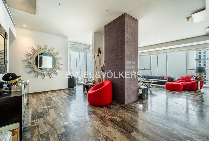 Apartment - 3 Bedrooms - 4 Bathrooms for rent in Damac Heights - Dubai Marina - Dubai