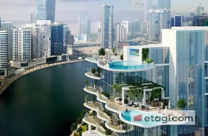 Apartment - Studio - 1 Bathroom for sale in Chic Tower - Business Bay - Dubai