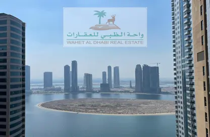 Apartment - 2 Bedrooms - 4 Bathrooms for rent in Al Burj Tower - Al Khan Lagoon - Al Khan - Sharjah