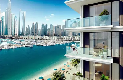 Apartment - 2 Bedrooms - 2 Bathrooms for sale in Beach Mansion - EMAAR Beachfront - Dubai Harbour - Dubai