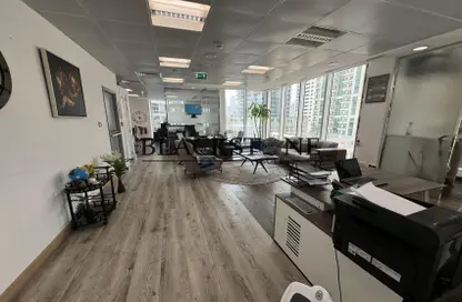 Office Space - Studio - 2 Bathrooms for rent in Al Habtoor Business Tower - Dubai Marina - Dubai