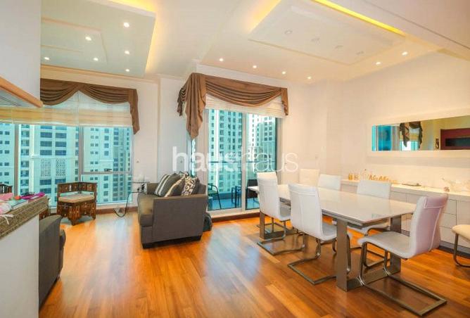 Apartment - 2 Bedrooms - 3 Bathrooms for rent in Delphine Tower - Marina Promenade - Dubai Marina - Dubai