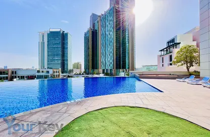 Apartment - 2 Bedrooms - 3 Bathrooms for sale in Marina Blue Tower - Marina Square - Al Reem Island - Abu Dhabi