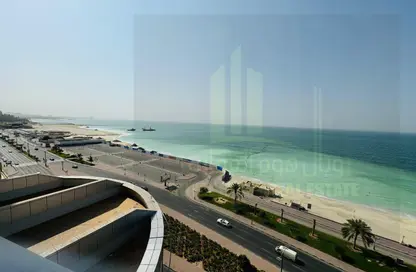 Apartment - 2 Bedrooms - 2 Bathrooms for sale in Corniche Tower - Ajman Corniche Road - Ajman