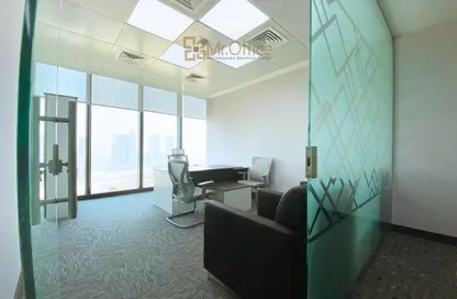 Office Space - Studio - 4 Bathrooms for rent in Tamouh Tower - Marina Square - Al Reem Island - Abu Dhabi