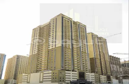 Apartment - 1 Bedroom - 1 Bathroom for rent in Smart Tower 1 - Al Amerah - Ajman