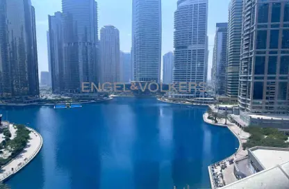 Office Space - Studio - 1 Bathroom for rent in Indigo Icon - JLT Cluster F - Jumeirah Lake Towers - Dubai