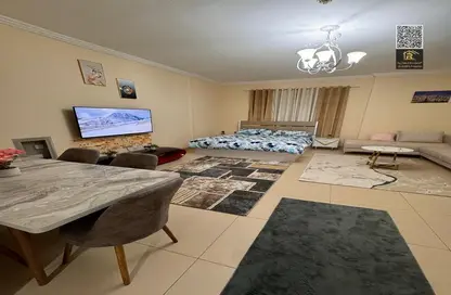 Apartment - Studio - 1 Bathroom for rent in Jasmine Towers - Garden City - Ajman