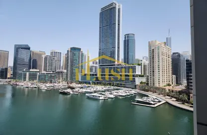 Apartment - 2 Bedrooms - 4 Bathrooms for rent in Marina Wharf 1 - Marina Wharf - Dubai Marina - Dubai