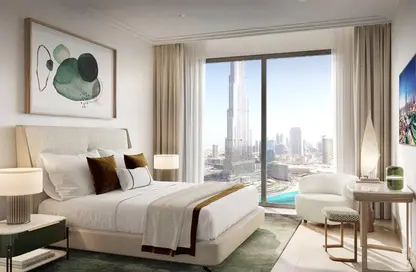 Apartment - 1 Bedroom - 2 Bathrooms for sale in St Regis The Residences - Burj Khalifa Area - Downtown Dubai - Dubai