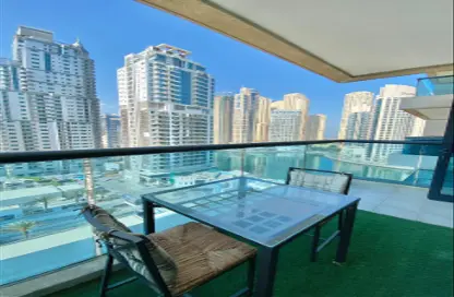 Apartment - 1 Bedroom - 2 Bathrooms for rent in Time Place Tower - Dubai Marina - Dubai