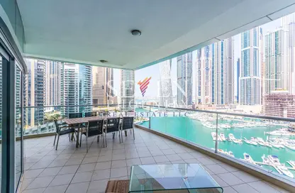 Apartment - 3 Bedrooms - 4 Bathrooms for rent in Marinascape Avant - Trident Marinascape - Dubai Marina - Dubai