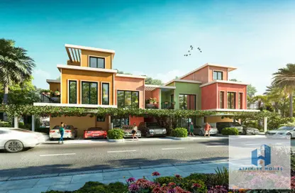 Townhouse - 4 Bedrooms - 4 Bathrooms for sale in Portofino - Damac Lagoons - Dubai