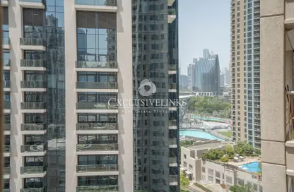 Apartment - 1 Bedroom - 2 Bathrooms for rent in 29 Burj Boulevard Tower 1 - 29 Burj Boulevard - Downtown Dubai - Dubai