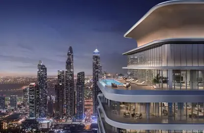 Apartment - 3 Bedrooms - 4 Bathrooms for sale in Seapoint - EMAAR Beachfront - Dubai Harbour - Dubai