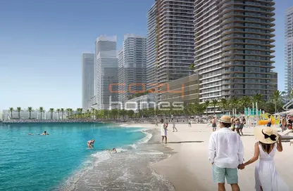 Apartment - 1 Bedroom - 1 Bathroom for sale in Seapoint - EMAAR Beachfront - Dubai Harbour - Dubai