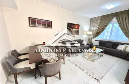 Apartment - 1 Bedroom - 2 Bathrooms for rent in Al Taawoon Towers - Al Khan - Sharjah