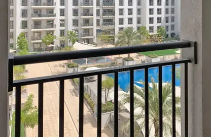 Apartment - 1 Bedroom - 2 Bathrooms for rent in Zahra Apartments 2B - Zahra Apartments - Town Square - Dubai