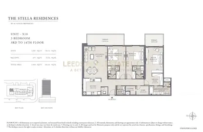 Apartment - 3 Bedrooms - 4 Bathrooms for sale in The Stella Residences - Al Furjan - Dubai