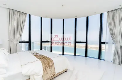 Apartment - 3 Bedrooms - 3 Bathrooms for rent in Burj Mohammed Bin Rashid at WTC - Corniche Road - Abu Dhabi