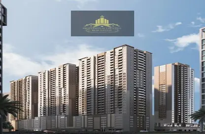 Apartment - 1 Bedroom - 2 Bathrooms for sale in Ajman One Tower 2 - Ajman One - Ajman Downtown - Ajman