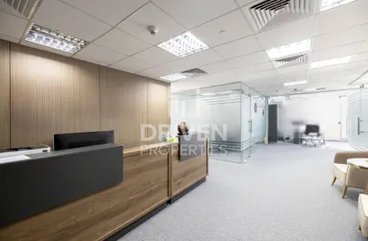 Office Space - Studio - 1 Bathroom for rent in Maze Tower - Sheikh Zayed Road - Dubai