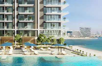 Apartment - 2 Bedrooms - 2 Bathrooms for sale in Seapoint - EMAAR Beachfront - Dubai Harbour - Dubai