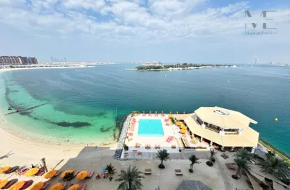 Apartment - 1 Bedroom - 2 Bathrooms for rent in Azure Residences - Palm Jumeirah - Dubai