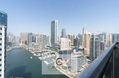 Apartment - 1 Bedroom - 2 Bathrooms for rent in Sparkle Tower 1 - Sparkle Towers - Dubai Marina - Dubai