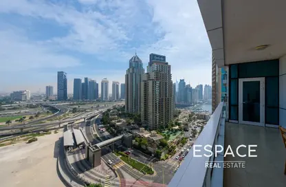 Apartment - 2 Bedrooms - 3 Bathrooms for rent in MAG 218 - Dubai Marina - Dubai