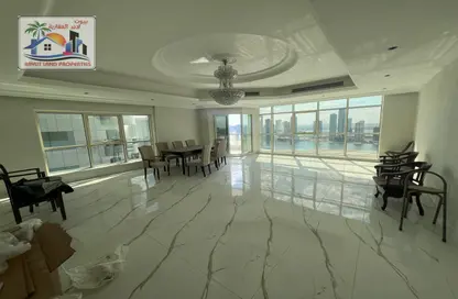 Apartment - 3 Bedrooms - 3 Bathrooms for rent in Al Taawoon Towers - Al Khan - Sharjah