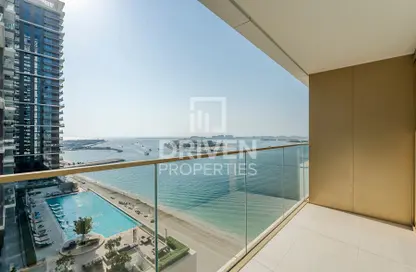 Apartment - 2 Bedrooms - 3 Bathrooms for rent in Grand Bleu Tower 2 - EMAAR Beachfront - Dubai Harbour - Dubai