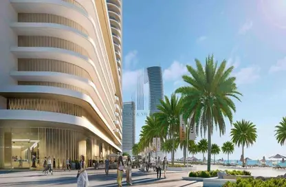 Apartment - 1 Bedroom - 1 Bathroom for sale in Grand Bleu Tower 2 - EMAAR Beachfront - Dubai Harbour - Dubai