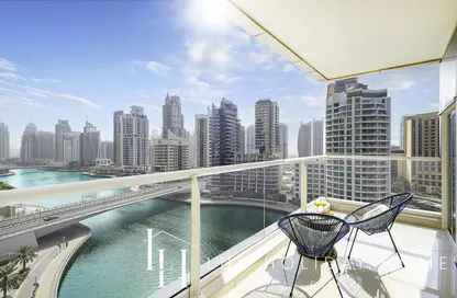 Apartment - 2 Bedrooms - 2 Bathrooms for rent in Continental Tower - Dubai Marina - Dubai