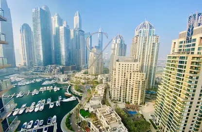 Apartment - 1 Bedroom - 1 Bathroom for rent in Al Habtoor Tower - Dubai Marina - Dubai