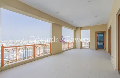 Apartment - 3 Bedrooms - 4 Bathrooms for rent in Marina Residences 6 - Marina Residences - Palm Jumeirah - Dubai