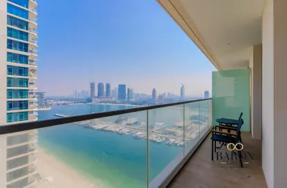 Apartment - 1 Bedroom - 1 Bathroom for rent in Marina Vista - EMAAR Beachfront - Dubai Harbour - Dubai