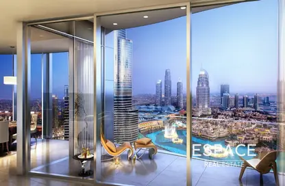 Apartment - 4 Bedrooms - 5 Bathrooms for sale in IL Primo - Opera District - Downtown Dubai - Dubai