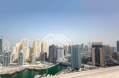 Apartment - 3 Bedrooms - 3 Bathrooms for rent in Manchester Tower - Dubai Marina - Dubai