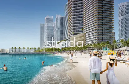 Apartment - 2 Bedrooms - 3 Bathrooms for sale in Seapoint - EMAAR Beachfront - Dubai Harbour - Dubai