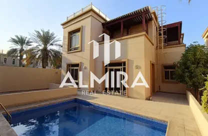 Townhouse - 5 Bedrooms - 6 Bathrooms for rent in Golf Gardens - Khalifa City - Abu Dhabi