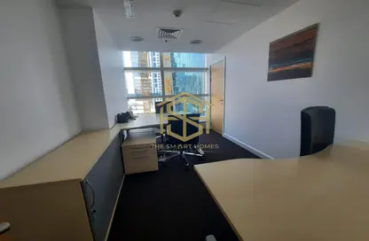 Office Space - Studio - 2 Bathrooms for rent in Nassima Tower - Sheikh Zayed Road - Dubai