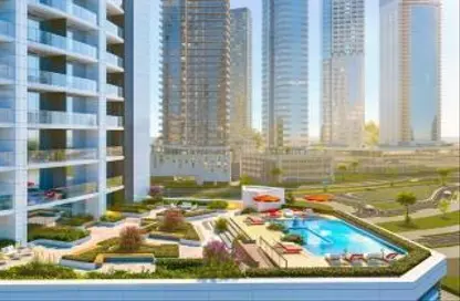 Apartment - 2 Bedrooms - 3 Bathrooms for sale in Pelagos by IGO - Dubai Marina - Dubai