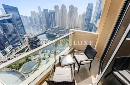 Apartment - 1 Bathroom for rent in The Address Dubai Marina - Dubai Marina - Dubai