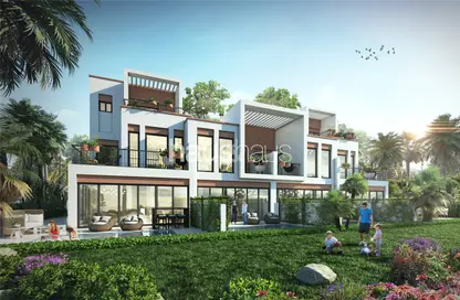 Townhouse - 5 Bedrooms - 5 Bathrooms for sale in Costa Brava 2 - Costa Brava at DAMAC Lagoons - Damac Lagoons - Dubai