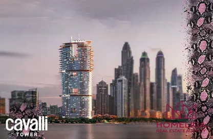 Duplex - 3 Bedrooms - 5 Bathrooms for sale in Cavalli Casa Tower - Al Sufouh 2 - Al Sufouh - Dubai