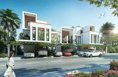 Townhouse - 4 Bedrooms - 3 Bathrooms for sale in Costa Brava 1 - Costa Brava at DAMAC Lagoons - Damac Lagoons - Dubai