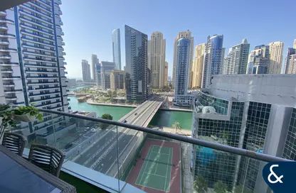 Apartment - 3 Bedrooms - 4 Bathrooms for sale in The Waves Tower A - The Waves - Dubai Marina - Dubai